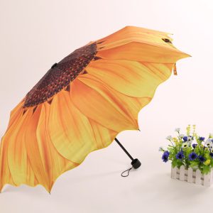 Parapluie créatif tournesol