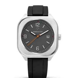 MTIota Gris Caoutchouc Noir